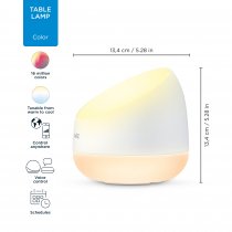 WiZ Squire Colours Smart Table Lamp
