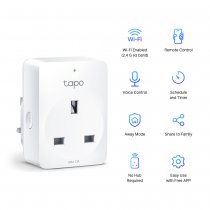 Tapo Mini Wi-Fi Smart Plug, 4 pack