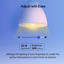 Tapo Smart Light Bulb with Multicolour, E27