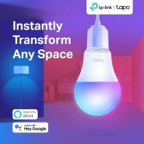 Tapo Smart Light Bulb with Multicolour, B22, 2 pack