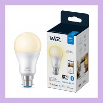 WiZ B22 Dimmable Whites Smart Bulb with Bluetooth