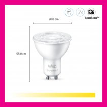 WiZ GU10 Dimmable Whites Smart Bulb with Bluetooth