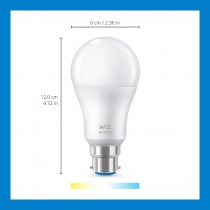 WiZ B22 Tunable Whites Smart Bulb with Bluetooth